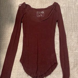Free people long sleeve top